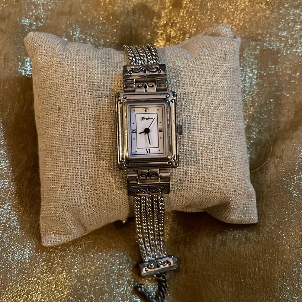 Brighton Tivoli Silver Toggle fastened watch